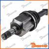 Demi-Arbre de Transmission MTM avant gauche pour DODGE | NPW-CH-158, 5539T